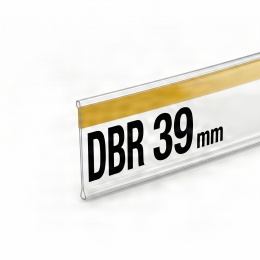 Самоклеящийся ценникодержатель DBR высота 39 мм