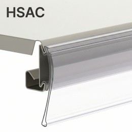 Ценникодержатели полочные HSAC39, HSAC60