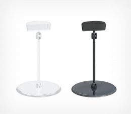 Держатель для ценника на большой круглой подставке BASE-XL-CLIP
