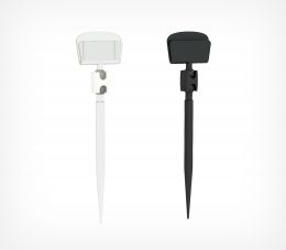Держатель ценника на колбасу, шарнирный на пластиковой иголке STICK-CLIP