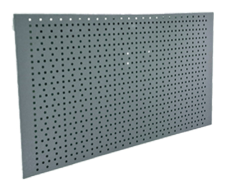 Перфорированная панель с креплением на стену 350х1000 мм цвет RAL 7016 ГРАФИТ шагрень