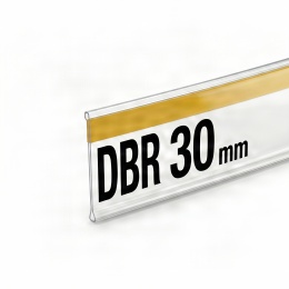 Самоклеющийся ценникодержатель DBR высота 30 мм