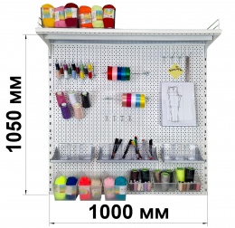 Набор для творчества с пропотелыми и направляющими ФОНЯ ПРО 1000Б, белый