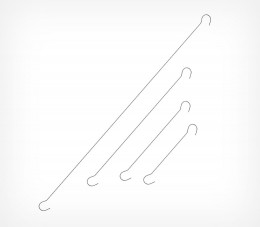 Крючок металлический DS-HOOK