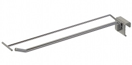 Крючок одиночный с ценникодержателем на балку (планку)