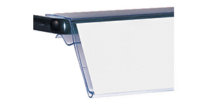 Ценникодержатели  для стеклянных полок GLS39
