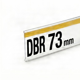 Самоклеящийся ценникодержатель DBR высота 73 мм