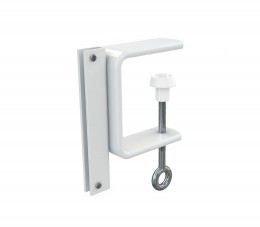 Струбцина с вертикальным П-держателем вывесок CLAMP HOLDER-90