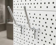 Универсальные держатели-крючки для инструмента на перфопанель, 2 шт