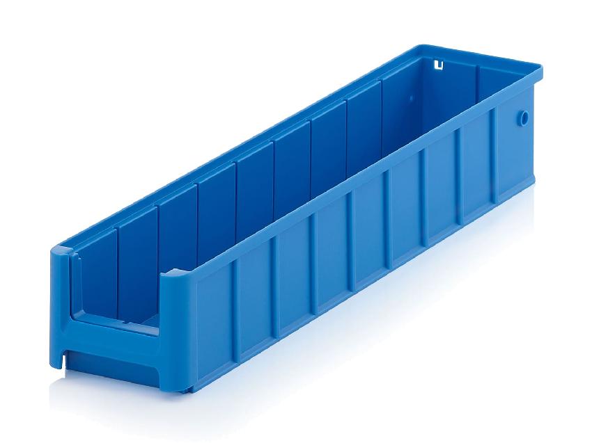 Контейнер полочный 500х117х90 PP синий (2 разделителя в комплекте)