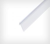 Самоклеящийся ценникодержатель NO39  длина 1250 мм прозрачный