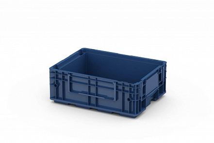 Ящик пластиковый 396х297х147.5мм 10л, R-KLT 4315 синий