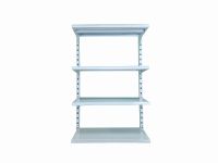 Полки 1000*300 для хранения «МультиФлекс» 1050МФ63Б, белый