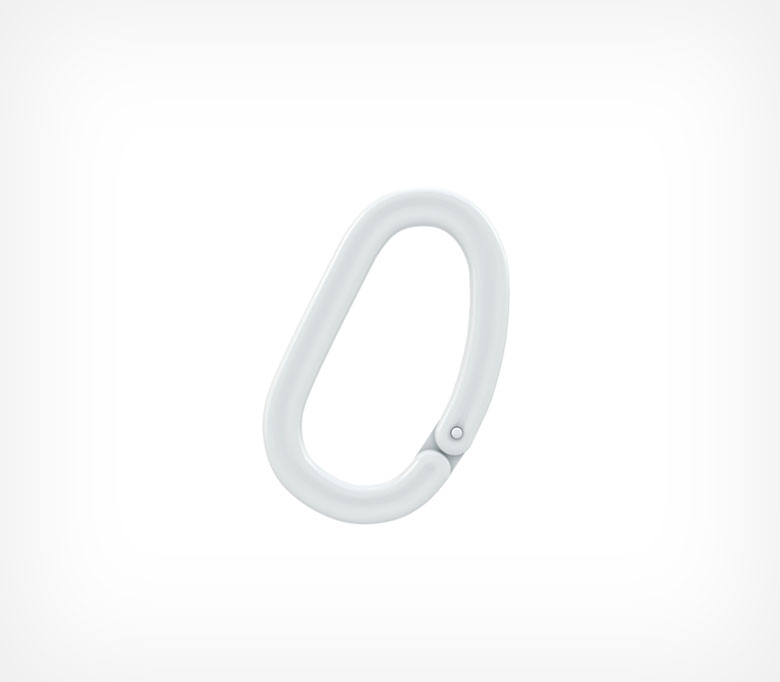Кольцо пластиковое овальной формы P-RING, ШхВ 19ммХ30мм