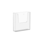 Карман для печатной продукции настенный, формат А5, прозрачный